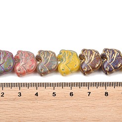 Backen Farbe Glasperlen Stränge&nbsp;GLAA-F133-05