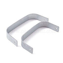 Eisen Geldbörse Rahmen Griff für Tasche Näh-Handwerks maßgeschneiderte Kanalisation&nbsp;FIND-WH0105-80P