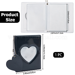 1 шт. 3-дюймовые мини-фотоальбомы из искусственной кожи&nbsp;AJEW-CN0005-86