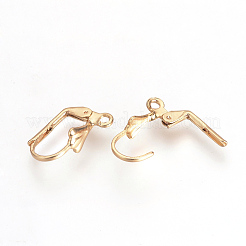 Латунная фурнитура Leverback для серег&nbsp;KK-R071-07RG