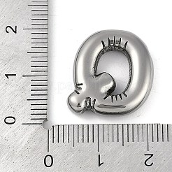 Pendentifs en acier inoxydable 304 anti-ternissement&nbsp;STAS-K256-25Q-P