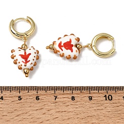 Ohrhänger aus Messing&nbsp;KK-CBA8324-26G