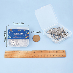 32 шт. 8 стиля сплава стразы звенья соединители&nbsp;ALRI-SC0001-13