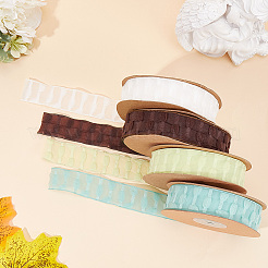 10 ярд ленты из полиэстера с кружевной отделкой&nbsp;OCOR-WH20005-42A