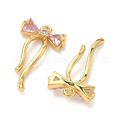 Латунные микро проложить кубического циркония подвески&nbsp;KK-A281-10G-03