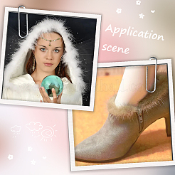 2 шт. 2-цветный искусственный мех&nbsp;FIND-CY0001-49