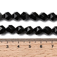Natürliche goldenen Glanz Obsidian Perlen Stränge&nbsp;G-Z119-A10-02