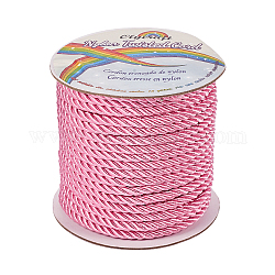 Filo di nylon olicraft, cavo intrecciato, perla rosa, 5mm, circa 30iarde / rotolo (27.432m / rotolo)