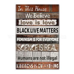 Black Civil Rights Black Lives Matter Garden Flag, Vertical Double Sided Small Banner, for Home Garden Yard Office Decorations, Colorful, 457x305mm