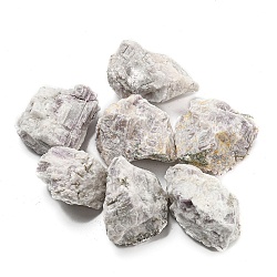 Perle di fosfosiderite naturale, Senza Buco, pepite, 42~63x30~95x30~50mm, circa 10pcs/1000g