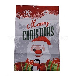 Garden Flag for Christmas, Double Sided Polyester House Flags, for Home Garden Yard Office Decorations, Santa Claus/Father Christmas, Colorful, 460x320x0.4mm, Hole: 18mm