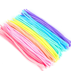 Плюшевые палочки своими руками, стебли синели, трубочисты, материал для детского творчества, разноцветные, 300 мм, 100 шт / пакет