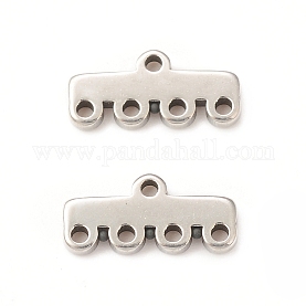 Lot De 5 Connecteurs Chandelier Carré Pour Création Bijoux - Accessoires Neufs