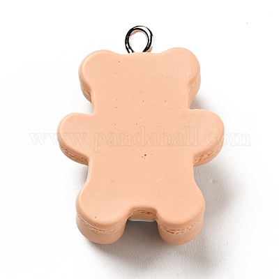 Подвески из непрозрачной смолы RESI-G043-F10-1