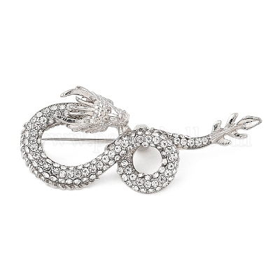 Броши из сплава кристаллов и страз&nbsp;LS-JEWB-C041-01P-1