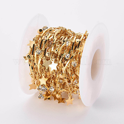 Латунная зубчатая цепочка ручной работы CHC-S012-061-1