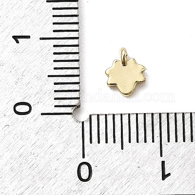 Латунь эмаль подвески&nbsp;KK-P338-30G-02-1