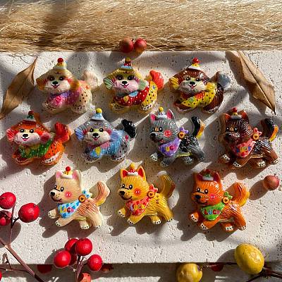 Undurchsichtigen Cabochons&nbsp;RESI-Z050-01B-1