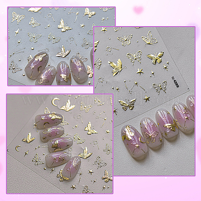 Погладить Nail Art Наклейки&nbsp;MRMJ-WH20017-012B-1