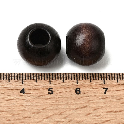 Природных шарики древесины&nbsp;WOOD-A026-03-1