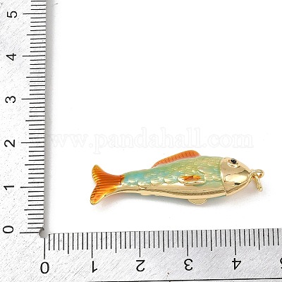 Латунь эмаль подвески&nbsp;KK-L255-03G-B-1