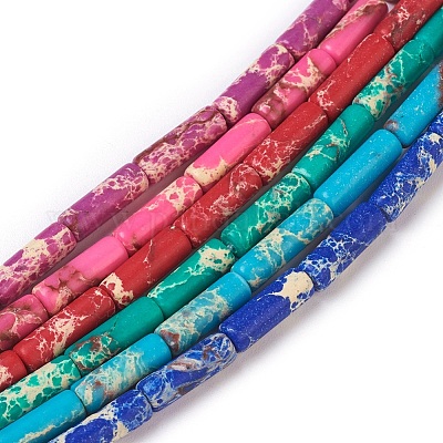 Синтетические имперские нитки из бисера яшмы&nbsp;G-L496-A-1