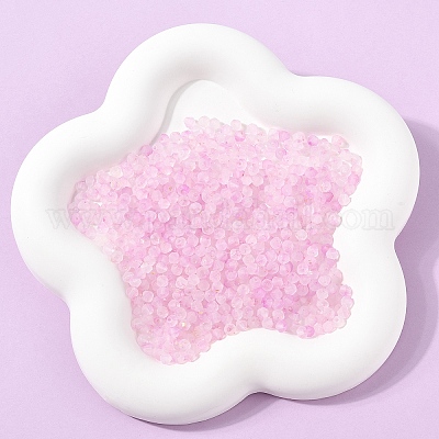 50 г матовых стеклянных бусин&nbsp;FGLA-YW0001-03I-1