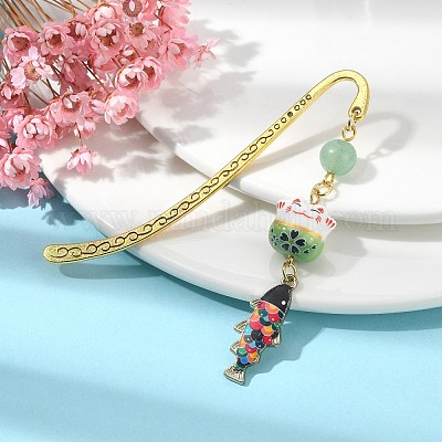 Wholesale Japanese Style Maneki-neko Bookmark - Pandahall.com