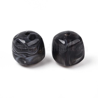 Непрозрачные акриловые бусины&nbsp;OACR-ZX006-33N-1