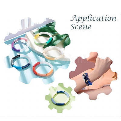 Акриловые бусины&nbsp;SACR-S678-041-1