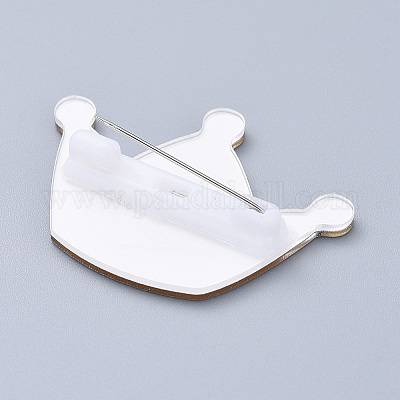 Spille di sicurezza acriliche&nbsp;JEWB-D006-B10-1