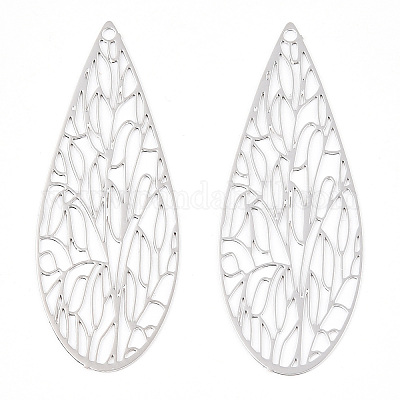 Стойки обшивки латунь филигранные подвески&nbsp;LS-X-KKC-T001-68P-1