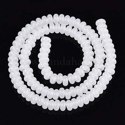 Имитация нефритовые четки стекла&nbsp;GLAA-ZX008-6mm-17A-1