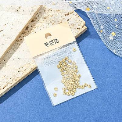 Spacer бисер латунные&nbsp;XGRQ1H406-333G-1