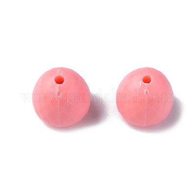 Непрозрачные акриловые бусины&nbsp;MACR-S373-10A-A08-1