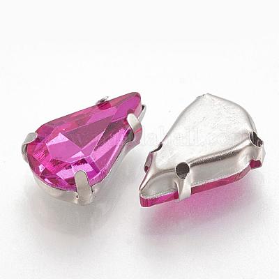 Шить на горный хрусталь&nbsp;RGLA-T035-8x13mm-10-1