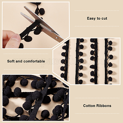 Хлопковые ленты&nbsp;DIY-WH0580-33B-1