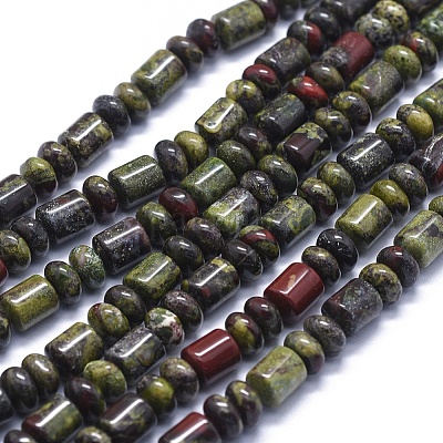 Wholesale Natural Dragon Blood Jasper Beads Strands Pandahall Com