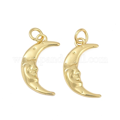 Латунные подвески&nbsp;ZIRC-I044-43G-1