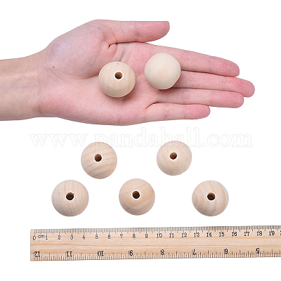 Wholesale Natural Unfinished Wood Beads 