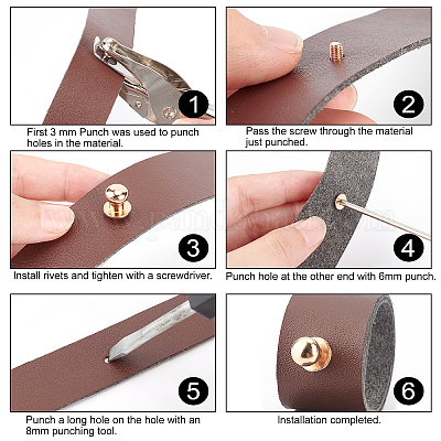 light gold Screw Rivets 20 sets 18*9 mm Metal Button Screw back Studs Screw  Studs for Bag/ Belt Leather Craft screw studs rivet Stud Spike