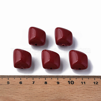 Непрозрачные акриловые бусины&nbsp;MACR-S373-15A-A01-1