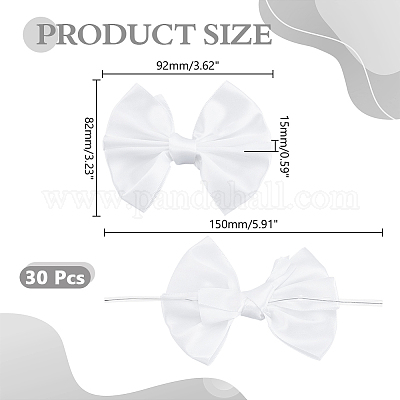30 шт. бант из полиэстера&nbsp;DIY-AR0005-11A-1