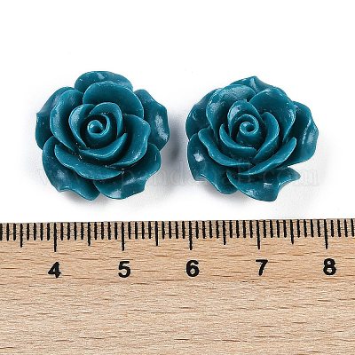 Резные бусины из синтетического коралла&nbsp;CORA-M001-04F-1