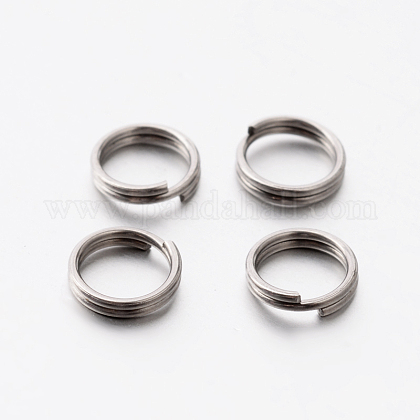 304 Stainless Steel Split Rings X-STAS-E075-12-1