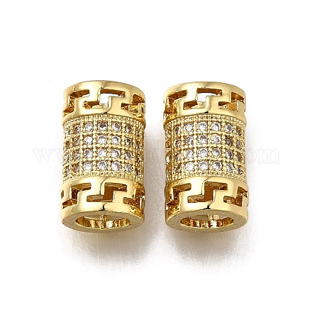 Латунь микропаве прозрачный кубический цирконий европейский бисер&nbsp;LS-ZIRC-I070-071G-1