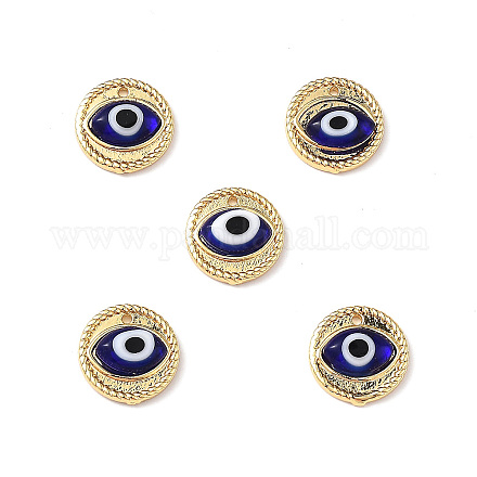 Colgantes artesanales de mal de ojo ZIRC-L102-15G-06-1