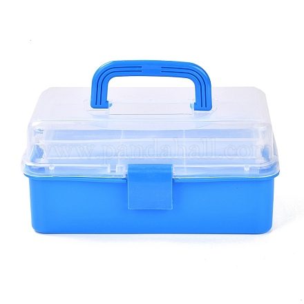 Rectangle Portable PP Plastic Storage Box CON-D007-01E-1
