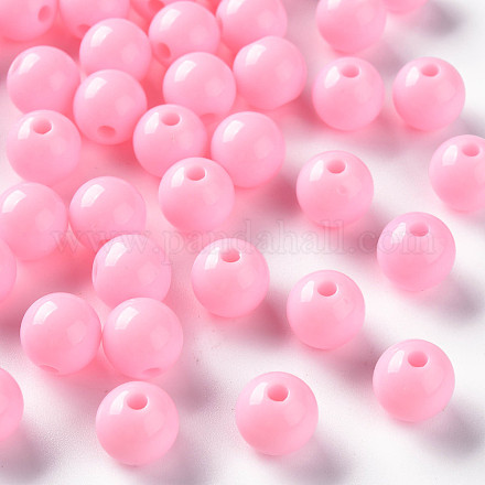 Perles acryliques opaques MACR-S370-C10mm-A01-1
