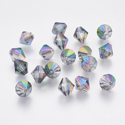 Abalorios de cristal austriaco de imitación SWAR-F058-10mm-31-1